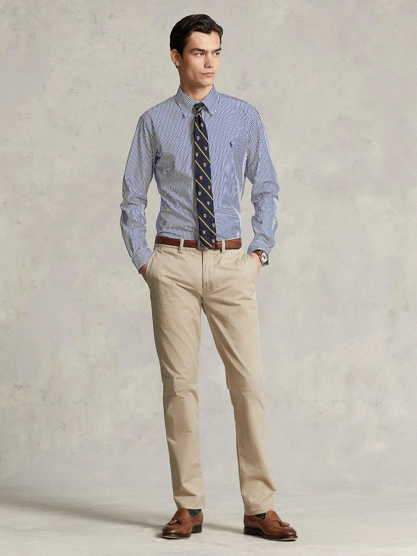 POLO RALPH LAUREN | Hemd Custom Fit | blau